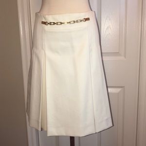 Celine Cream Skirt